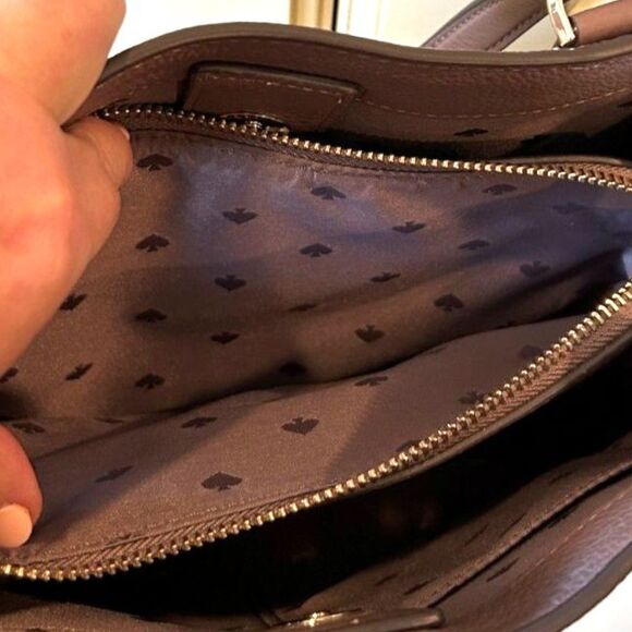 Kate Spade Triple Compartment Leather Satchel - Picture 5 of 13